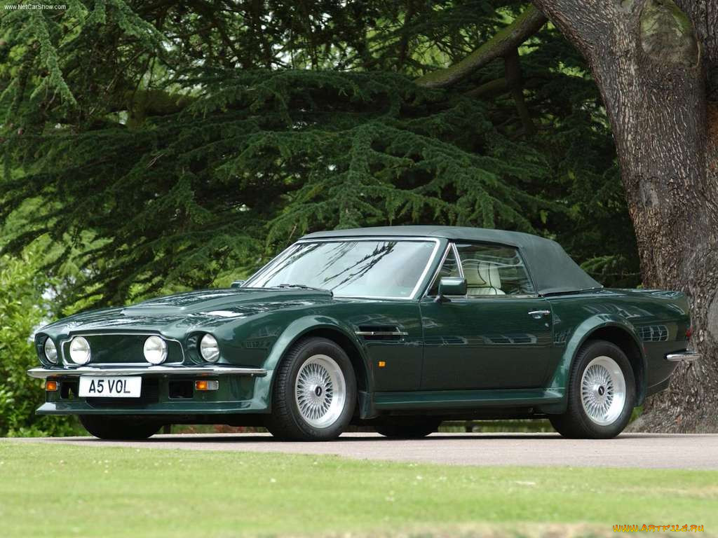 aston, martin, v8, vantage, volante, 1986, 